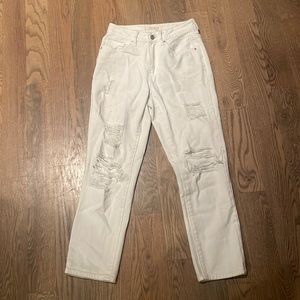 Pacsun white mom jeans